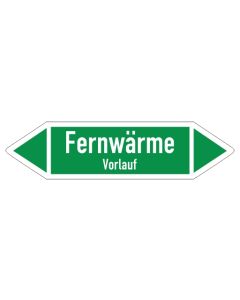 Fliessrichtungspfeil-Fernwaerme-Vorlauf-gruen-weiss