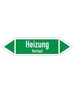 Fliessrichtungspfeil-Heizung-Vorlauf-gruen-weiss