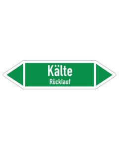 Fliessrichtungspfeil-Kaelte-Ruecklauf-gruen-weiss
