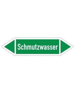 Fliessrichtungspfeil-Schmutzwasser-gruen-weiss