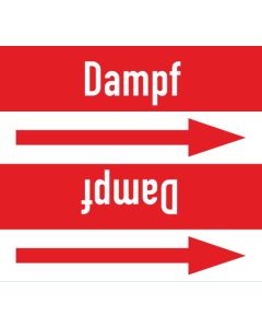 Rohrleitungskennzeichnung-Dampf-rot-weiss