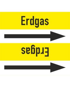 Rohrleitungskennzeichnung-Erdgas-gelb-schwarz