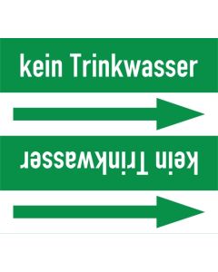 Rohrleitungskennzeichnung-kein-Trinkwasser-gruen-weiss